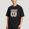 Adidas Gfx Street Style Loose Basketball Sports Short Sleeve T-Shirt Men Tops KX4882