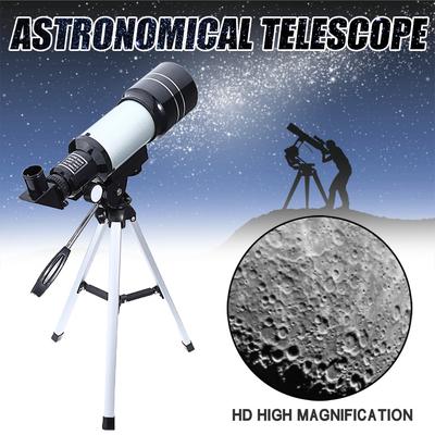 Telescopes for Children Students Astronomical Refractor Telescope 40X60 Zoom Optical High-Definition High Magnification Portable Monocular Telescopes for Adults and Kids