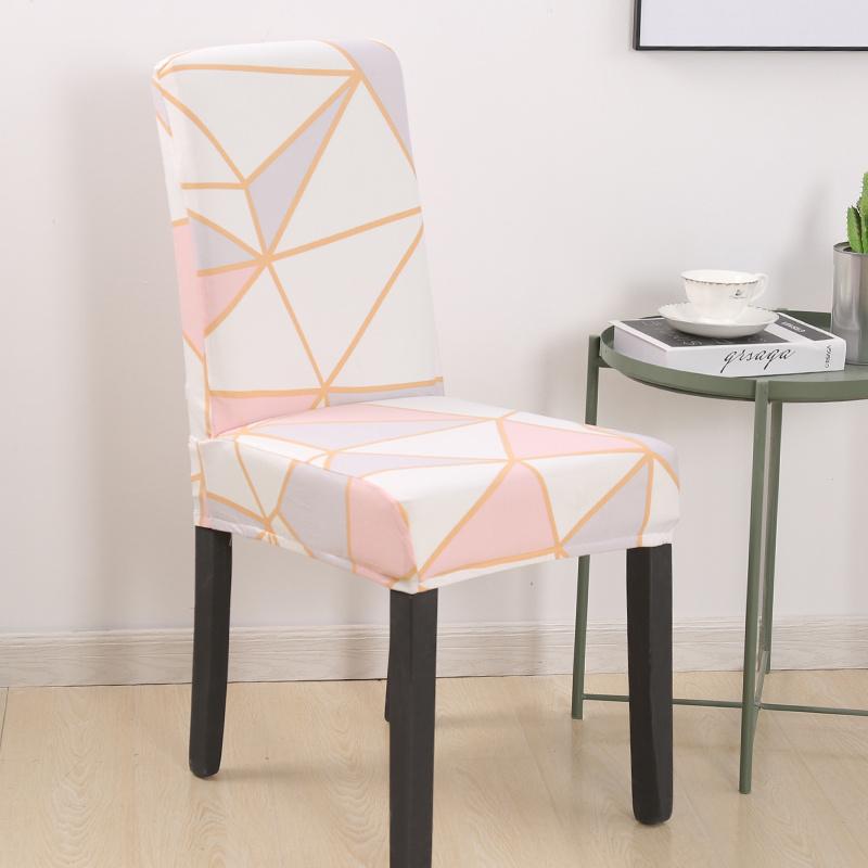 Elastischer Stuhlbezug für Esszimmerstühle, Sitzbezug, Stretch-Stuhlhussen für Hochzeit, Hotel, Bankett, Esszimmer, Büro, schmutzabweisend, abnehmbar