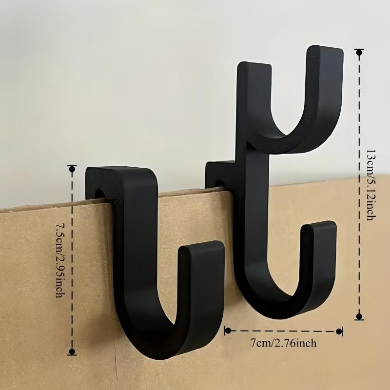 4/2Pcs Car Umbrella Hook Trunk Umbrella Holder Suitable For Any Cars With No-Drill Installation Plant Towel Holder Auto Internal
