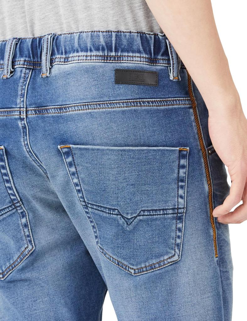 Diesel Men's KROOLEY-NE Sweat Jeans, Size 34, Indigo Blue, 00CYKIR84YM 01