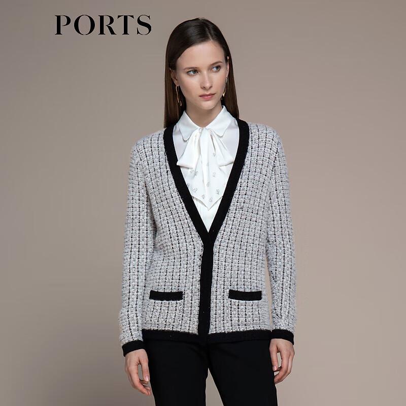 PORTS Women's Sparkle Knit Cardigan