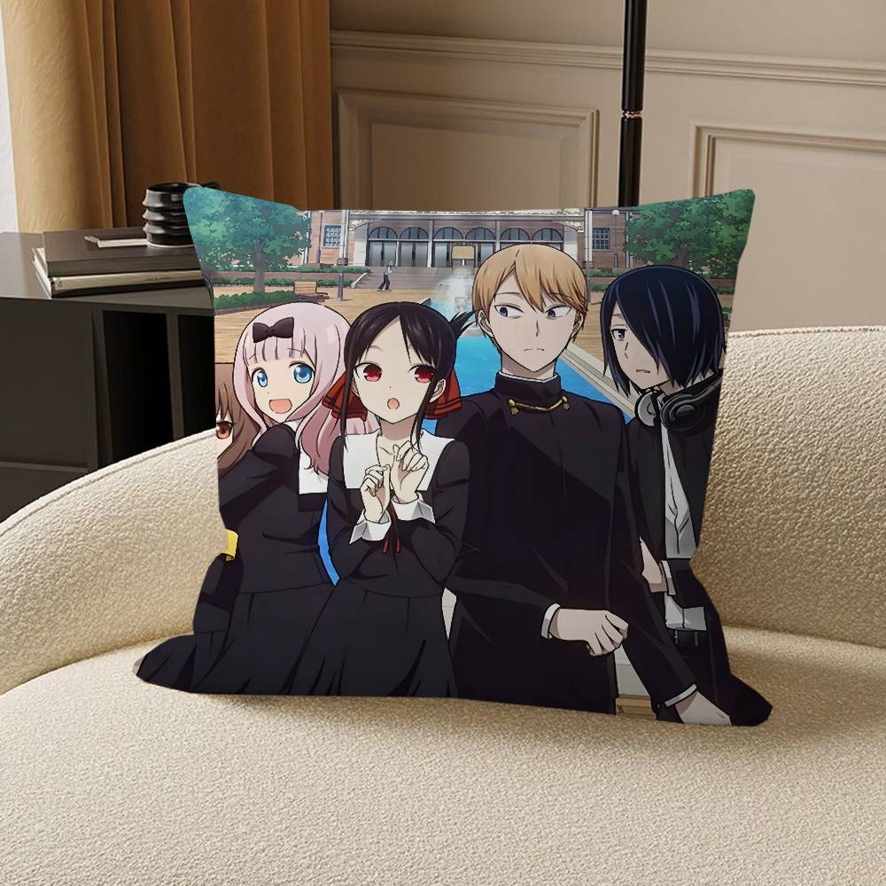 Anime T-The Seven Deadly Sins Pillow Gift Home Office Decoration Bedroom Sofa Car Cushion Cover Case 45x45