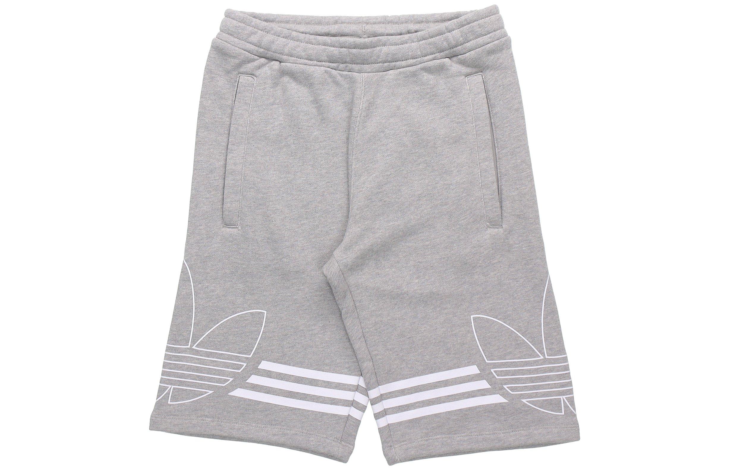 Adidas Originals Casual Shorts Men s Medium Heather Gray ED4697 S