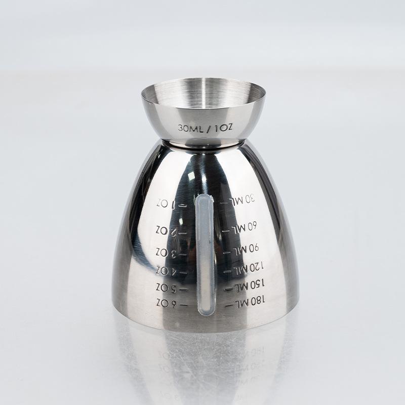 Barový Koktejlový Jigger Odměrka Ve Tvaru Vejce Dvojitý 1-6 Oz Měřicí Jiggery, Nerezové Nástroje S Odměrkou