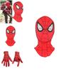 Adorable Kids Spiderman Costume Mask And Gloves Featuring Soft Comfortable Material