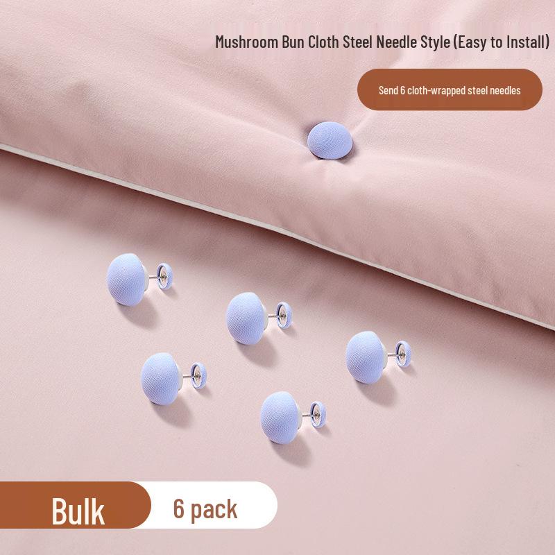 Suport detașabil pentru pilotă cu ciuperci: Prietenos cu pielea, fără urme, antiderapant pentru pilote groase și subțiri. Ideal pentru Cămine Studențești.