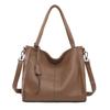 New tote bag autumn and winter soft leather large capacity mother bag high sense simple commuter shoulder bag women
