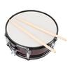 14x5.5in Snare Drum Set Blue Transparent Polyester Drumhead Professional Snare Drum Wine Red Finish