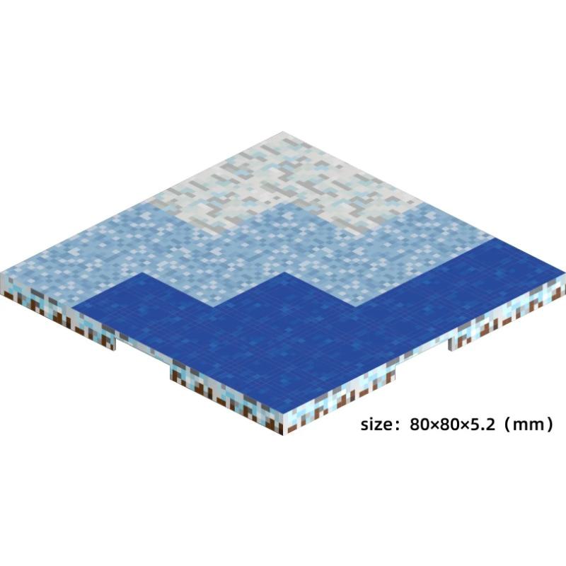 Magnetische Welt Magnetische Grundplatte Baustein Magnetblock Vielzahl Spiel Jungen und Mädchen Kinder Puzzle Magnetspielzeug