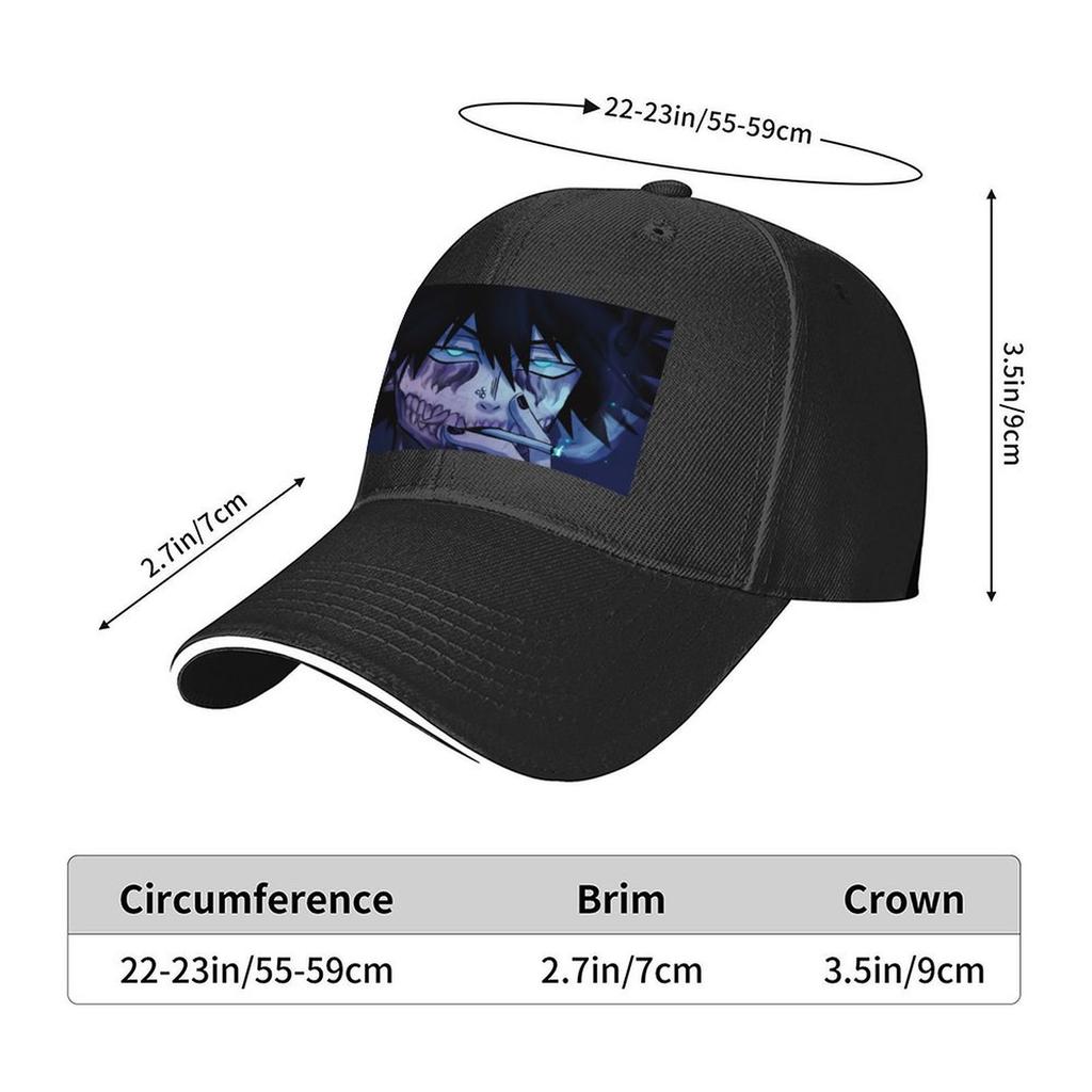 Skull Tat Dabi Baseball Cap Fun Hats Birthday Fashionable Fishing Hat Mens Womens