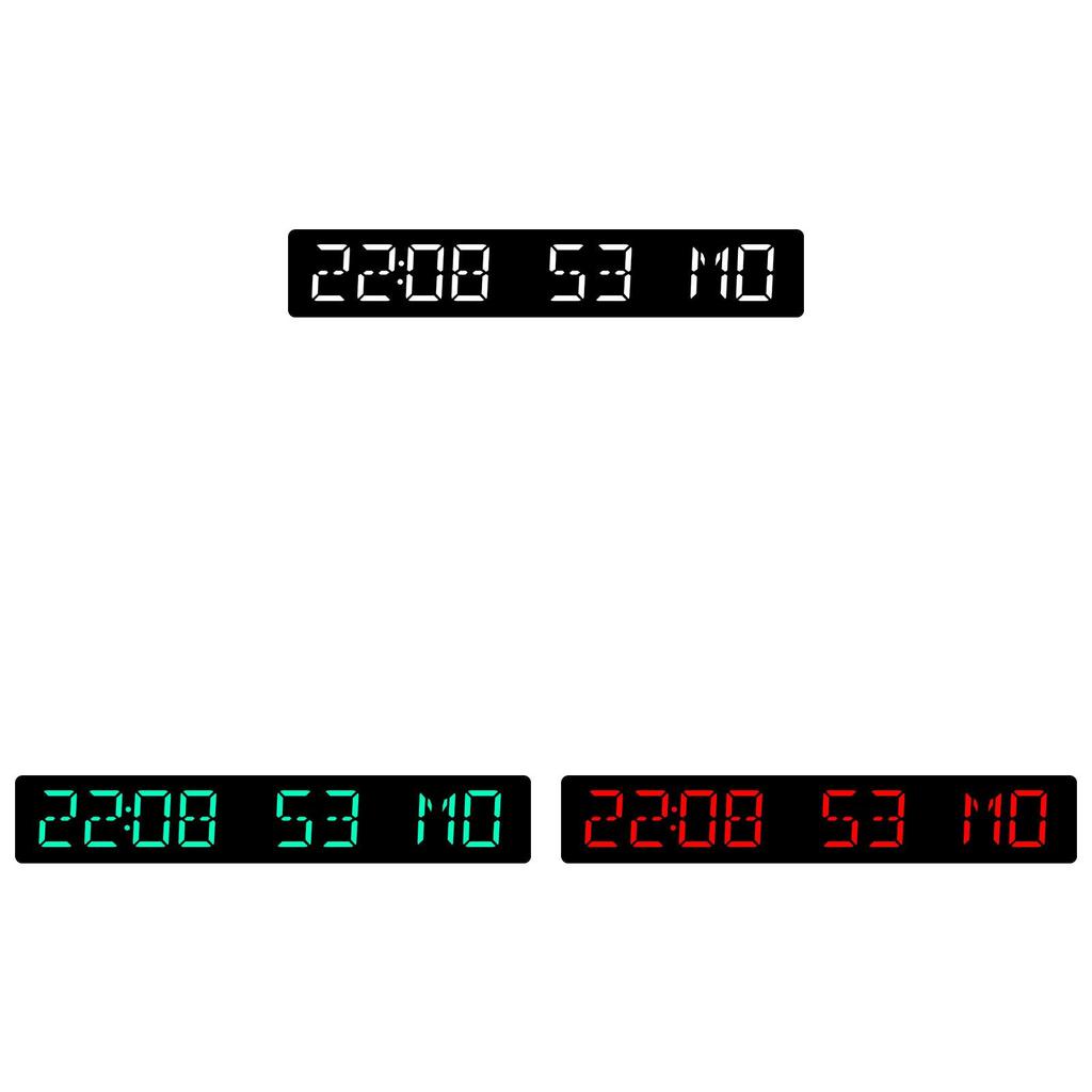 Digital Led Desk Clock With Countdown Timer For Home Office And Bedroom Use