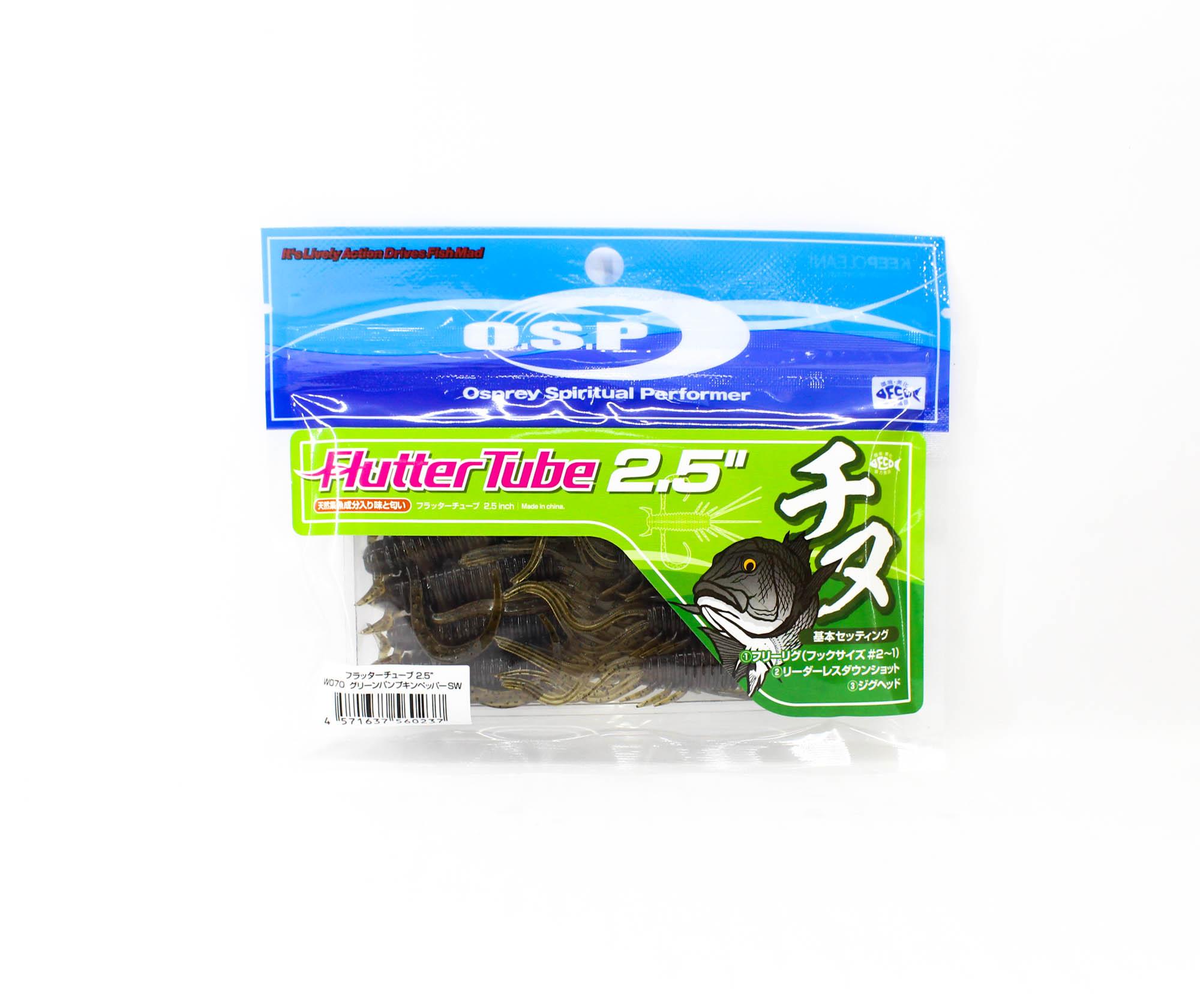 

OSP Soft Lure Flutter Tube 2.5 Inches W-070 (0237)