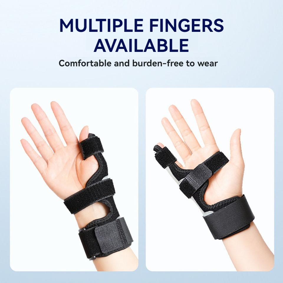 1Pcs Wrist Support with Steel Plate for Thumb Little Finger Index Finger Immobilization Compression Straps Tendon Sheath Fixation