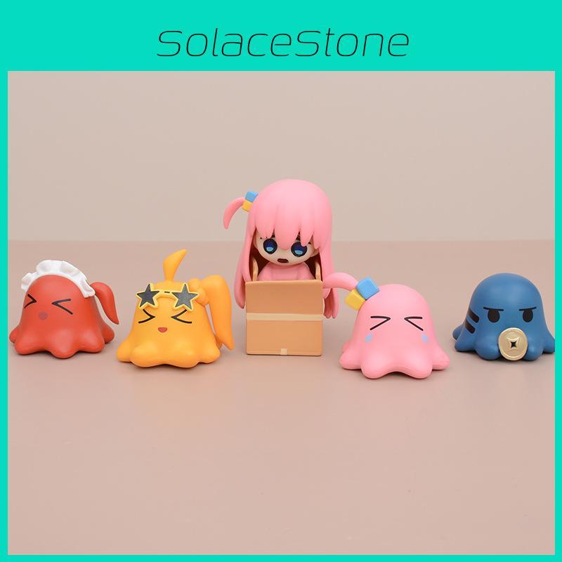 Bocchi The Rock Anime Pvc Action Figures Model Toy Desktop Decoration Gifts