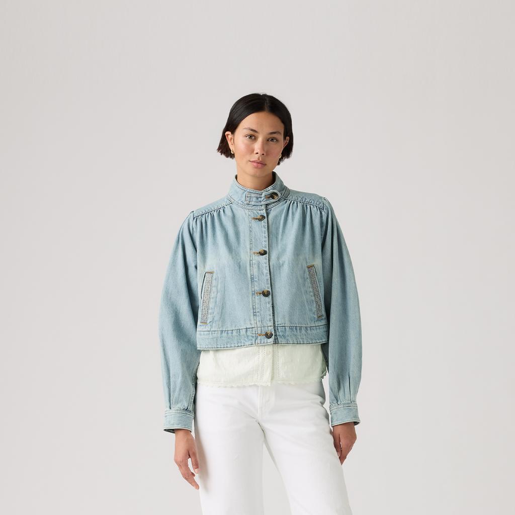 Levis Standard Vintage Süß Cool Vielseitig Jeansjacke Damenjacken 005AY-0006