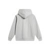 Li Ning Weekend Youth American Vintage Pullover Letter Logo Printed Hoodie Unisex Sweatshirt Light-Gray Smoke-Gray AWDU781-1