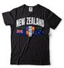 New Zealand Unisex Shirt New Zealand Country Flag Logo Shirt New Zealand Shirt
