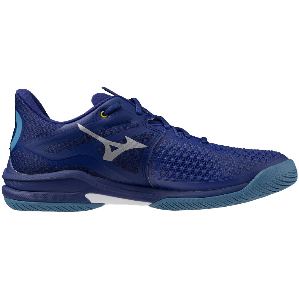 Tennis Shoes Wave Exceed Tour 6 AC All Court Club Activities Lightweight Game Court Soft Blue X White Cm 2E [Mizuno] 24.0