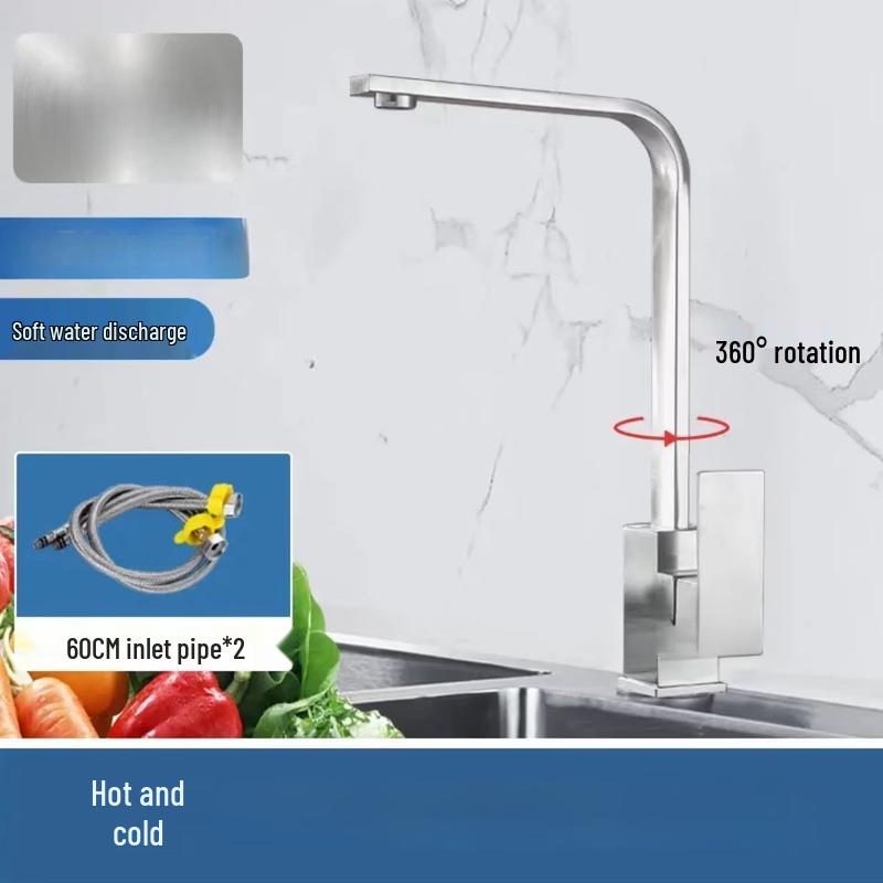 

TLXT Stainless Steel Kitchen Faucet