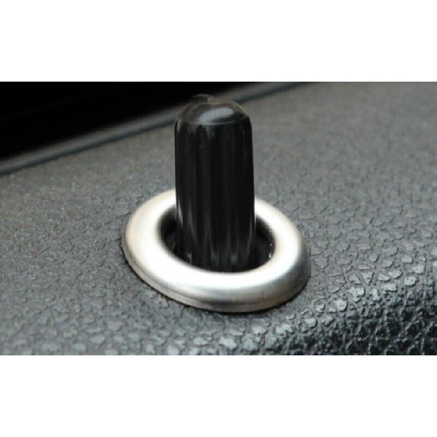 For Benz C-Class Silver Titanium 2007-2010 Inner Door Bolt Lock Down Cover Trim