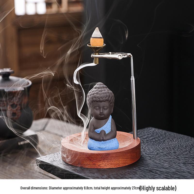 Zen Style Indoor Inverted Incense Burner - Creative Home Decoration Incense Holder