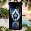 Club Brugge FC Stampa Asciugamano da Spiaggia Quick Dry Microfibra Assorbente Portatile da Viaggio Asciugamano da Nuoto