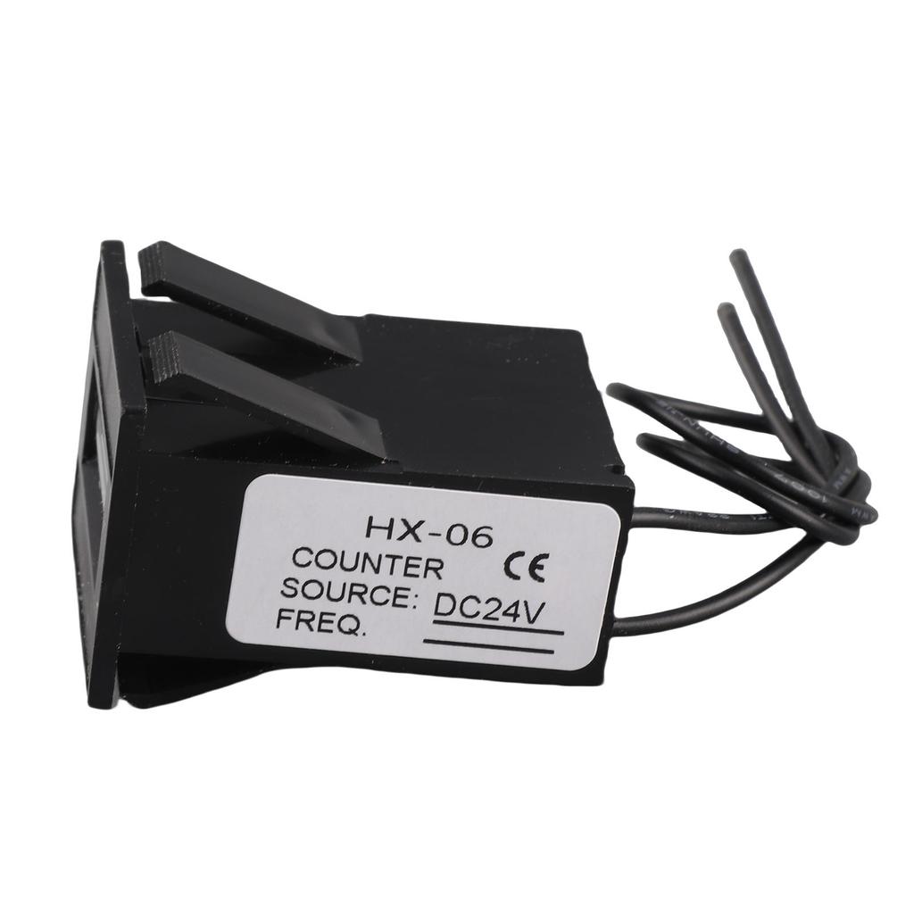 Electromagnetic Counter 6 Digits Electronic Industrial Totalizer with No Clear Function LY‑06