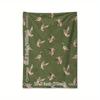 Mallard Duck Fleece Blanket Hunting Outdoor Print Throw Soft Warm All Season Bedding Home Decor Gift for Nature Lovers