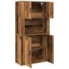 Highboard Reclaimed Wood 80 x 33 x 150 cm Engineered Wood