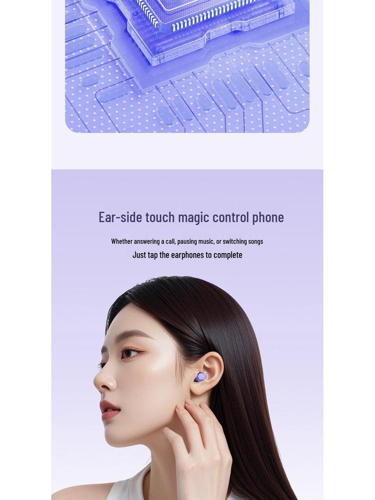 Popular AI Waterproof Mini Sleep Earphones: Classic Wireless Bluetooth Earbuds & Fashion Accessories