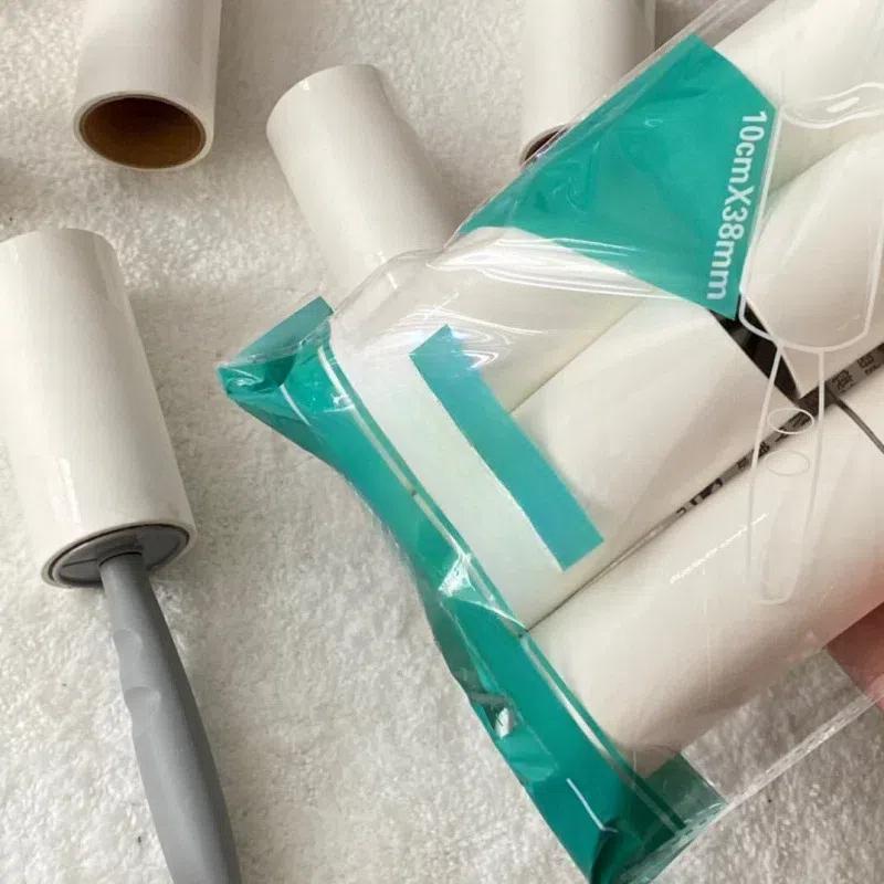 Vertikaler Staubfänger, 6-Rollen-Klebeband, stark haftender Staub, Hand-Klebebandhalter