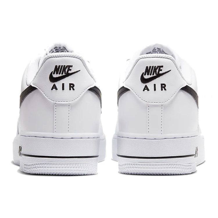 Nike Buty sportowe unisex Air Force 1 07 AN20 Biało-Czarne CJ0952-100