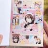 Japanese Magazine Sticker Cut Film Handbook Material Ancient Cute Sticker Book A Whole Huge Thick Diy Decorative Collage Gift