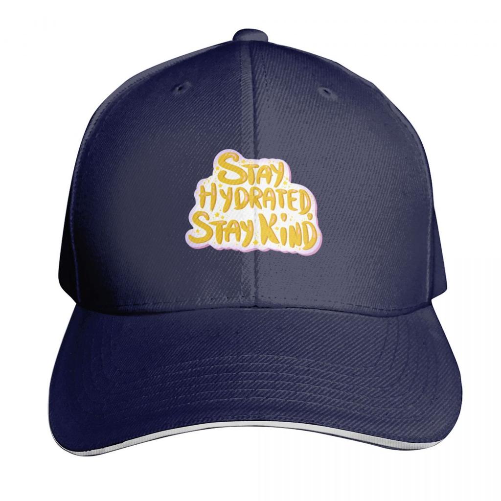 Stay Hydrated Stay Kind In My Handwriting Baseball Cap Sports Cap Ball Cap Fashion Beach GentleUnisex Hat Unisex Hats Womens