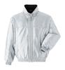 ASAHICHO 31300 10 Size 3L Long-Sleeved Blouson, Autumn/Winter, Silver,