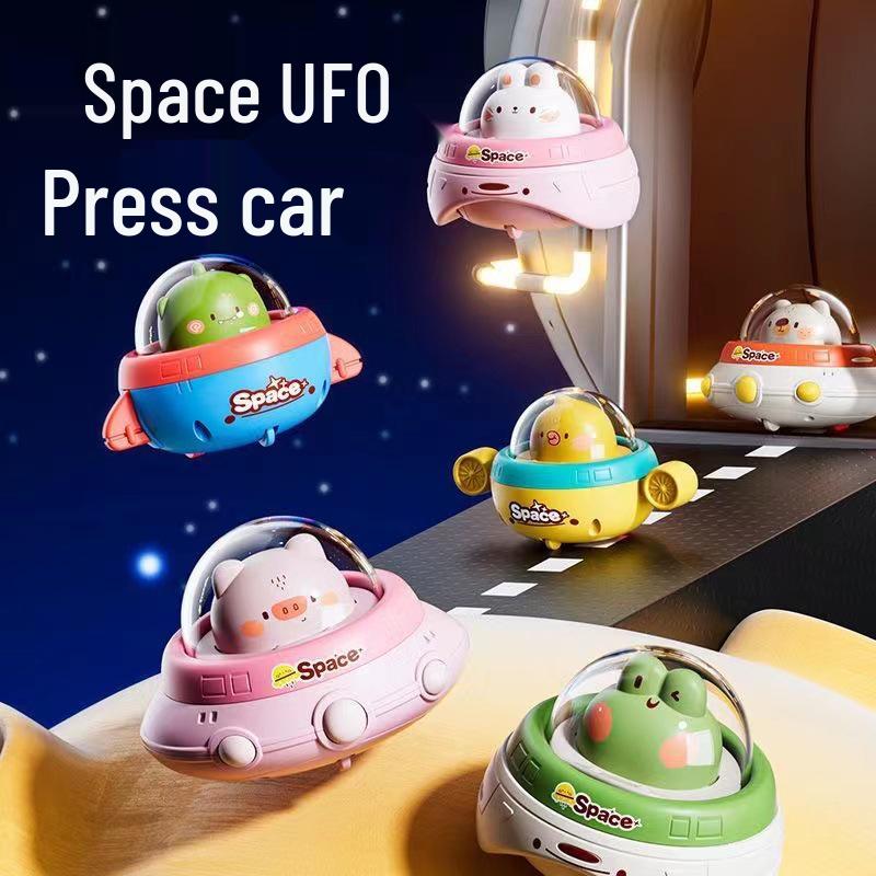 Cross-Border Inertia Pull-Back Toy Car for Toddlers, Educational Toy for Ages 0-3