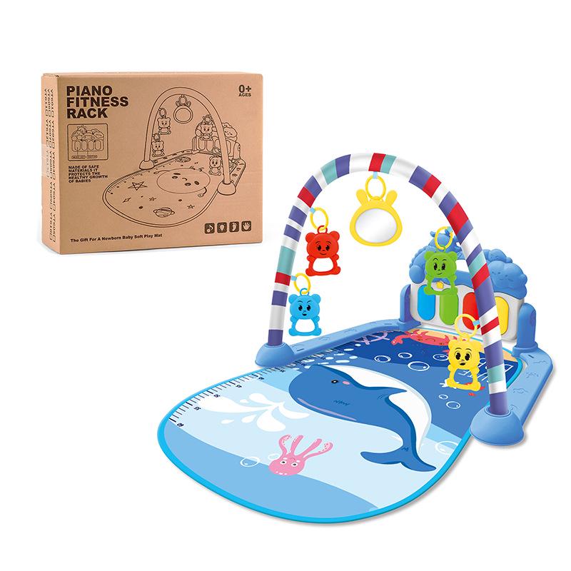 Newborn Baby Piano Gym Mat: Musical Play Toy for Infants