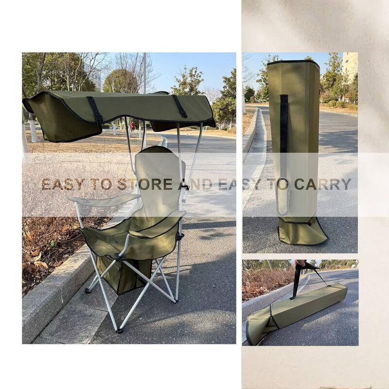 UOSUUOSU Multi-functional Outdoor Folding Chair with Storage Bag