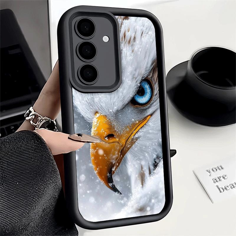 Handyhülle für Samsung Galaxy S26 S25 Ultra S24 FE Weißkopfseeadler Coole Hülle S23 Plus S22 + S21 S20 5G Weiches Silikon Funda