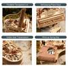 Rokr Magic Piano Mechanical Self-playing Music Box for Kids and Adults Building Block Kits Toys 3D Wooden Puzzle AMK81