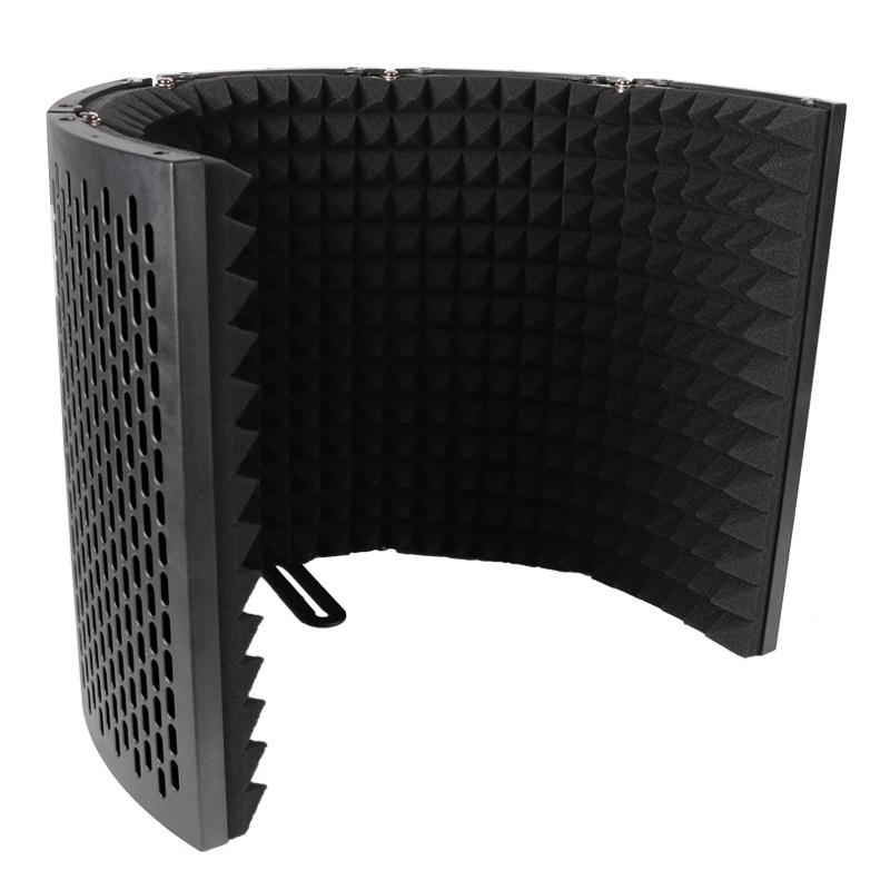 Drei-Tür-/Fünf-Tür-Schallisolationsschirm für Studiomikrofone - Geräuschreduzierung Windschutzhülle