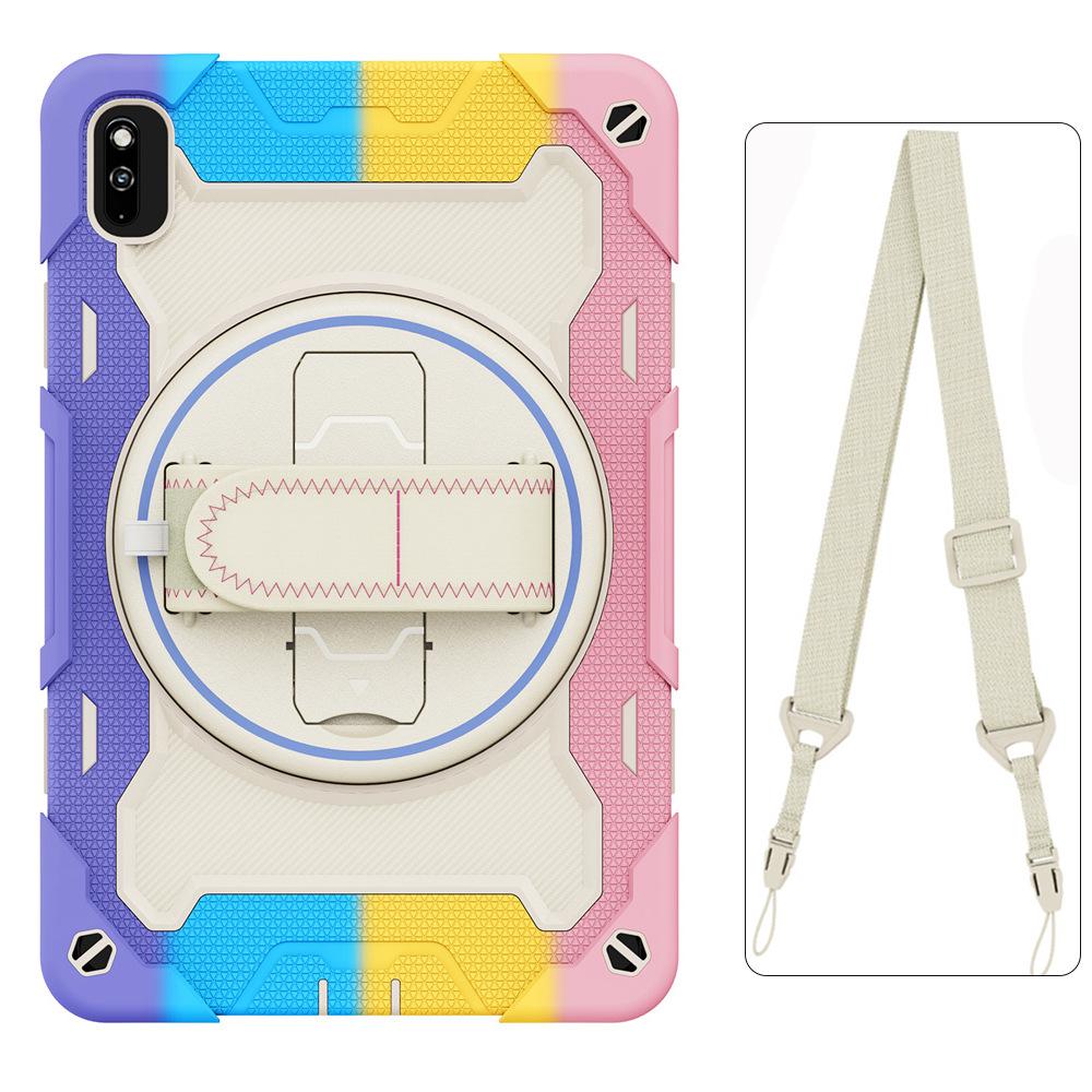 Suitable for HONOR10 Honor 9X8A tablet protective case X9proX9AX8PRO hand strap 360-degree rotating stand