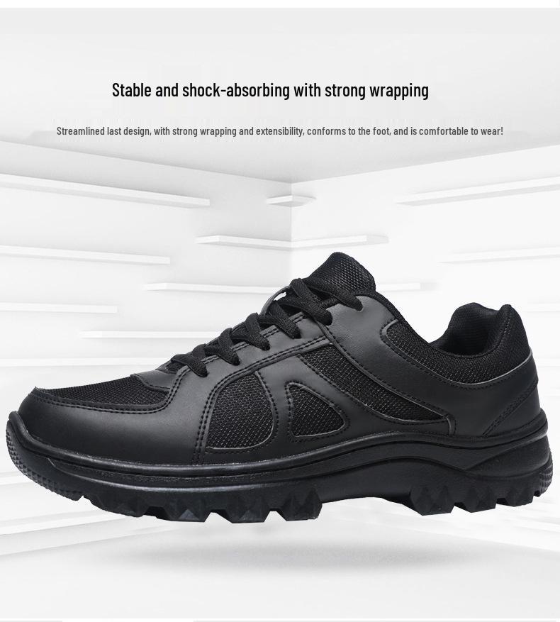 New Style Ultra-Light Black Outdoor Sports Shoes for Men & Women - Ideal for Hiking, Running, and Training