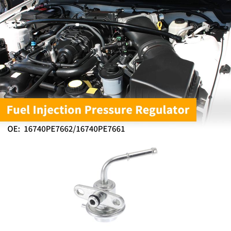 UXCELL Fuel Pressure Regulator Fuel Pump Regulator for Honda Civic 85-87 No.16740PE7662