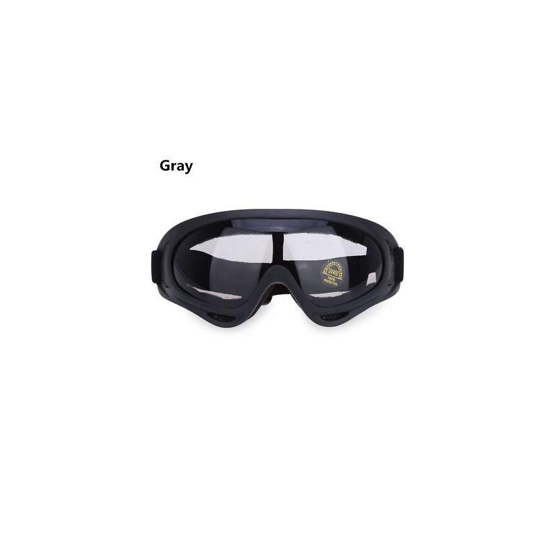 Timelessly Designed X400 Protective Goggles For Hiking And Outdoor Sports Enthusiasts gray