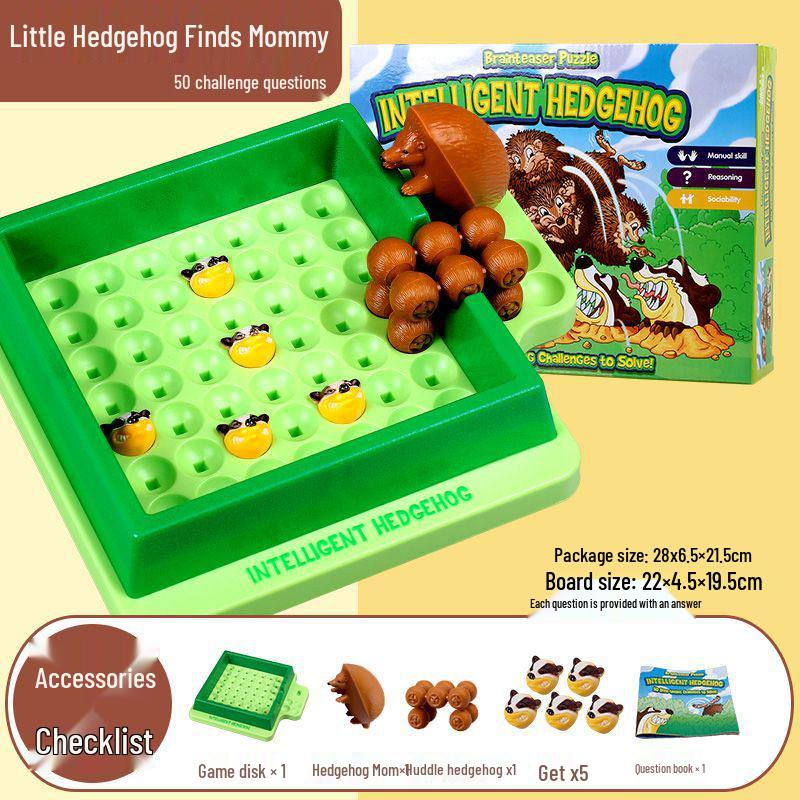 Little Hedgehog s Maze Adventure: Parent-Child Interactive Educational Toy
