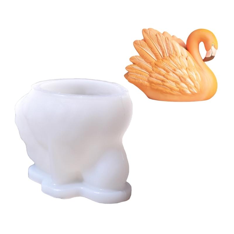 Flamingo Silicone Molds Epoxy Resin Molds for Candle Soap Making Fondant Silicone Mould for Candy Chocolate Cake Baking