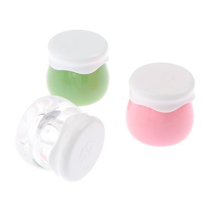 10G Plastic Cosmetic Empty Jar Pots Makeup Cream Lip Balm Refillable Container