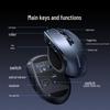 UGREEN Wireless Bluetooth Dual Mode Silent Ergonomic Mouse